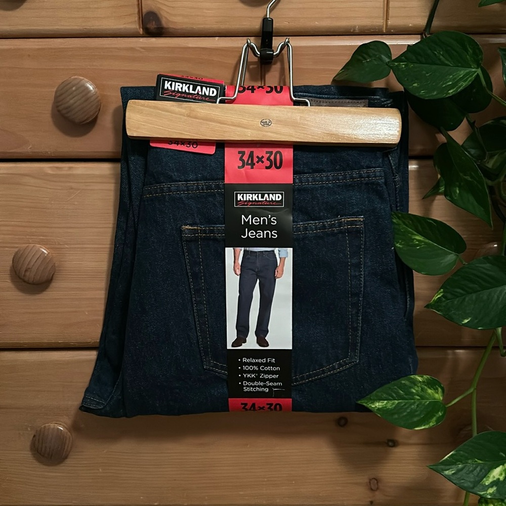 NWT Men’s Denim Jeans Pants 34X30 Relaxed Fit
